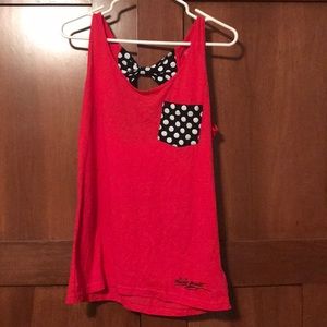 Red Disney Tank Top